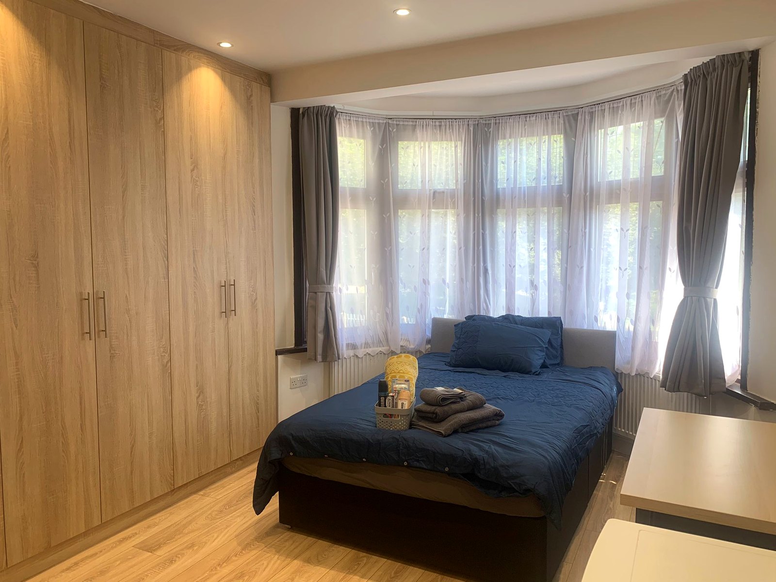 Furnished bedroom