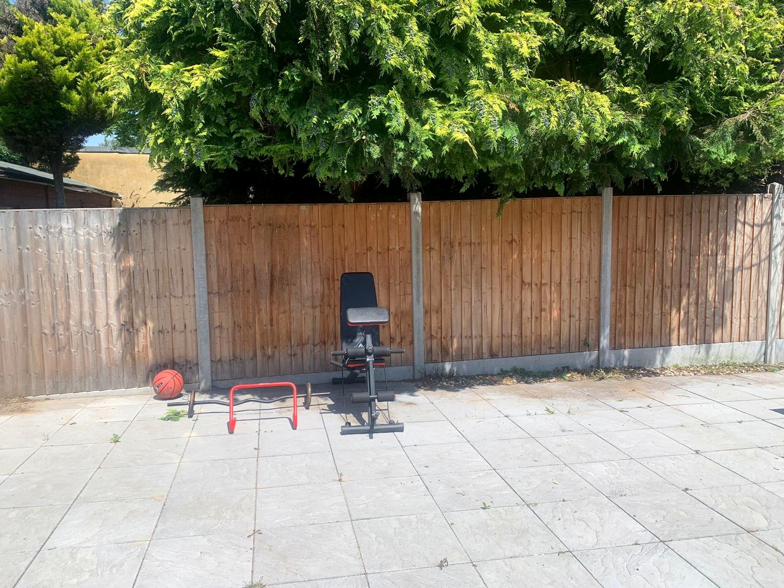 Outdoor exercise area